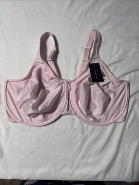 Wacoal Basic Beauty Bra 855192 Full Figure Seamless Underwire 42G Soft Pink